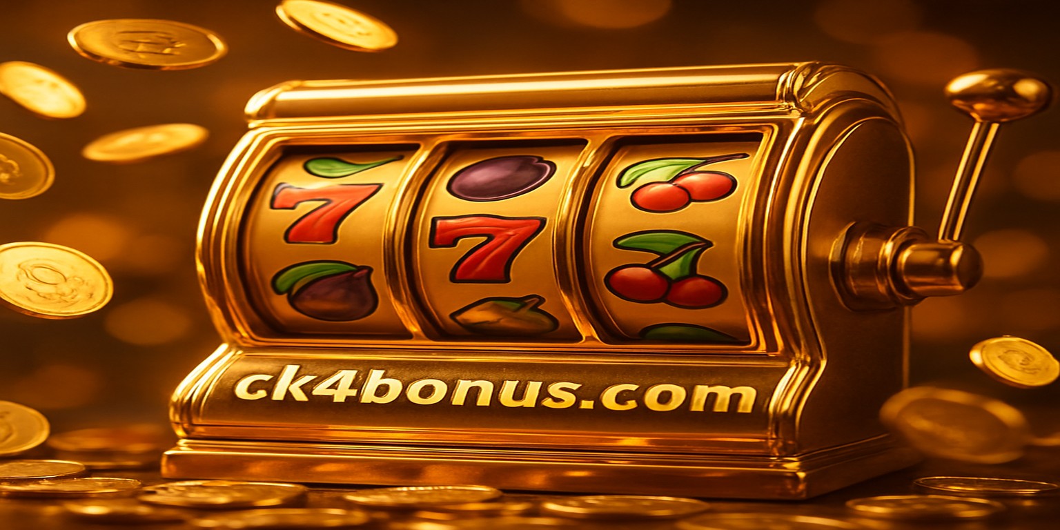 স্লট খেলার সময় উচ্ছ্বাসে ভরা একজন নারী